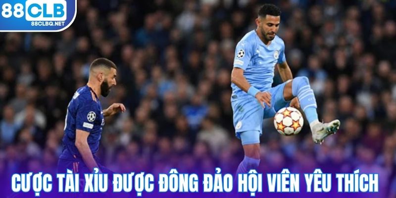 Cược tài xỉu được đông đảo hội viên yêu thích 